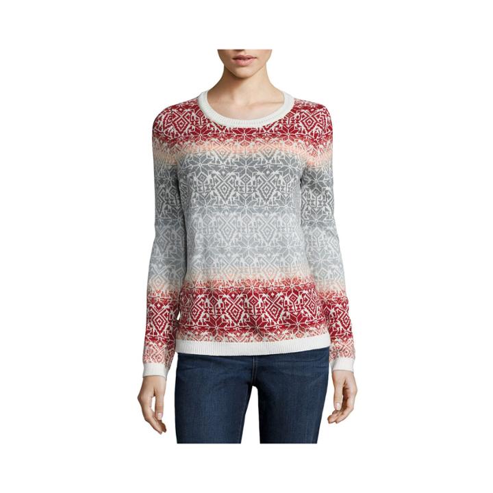 St. John's Bay Crew Neck Pullover Sweater - Tall