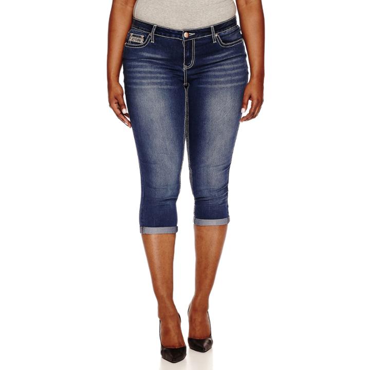 Boutique + Denim Capris Plus