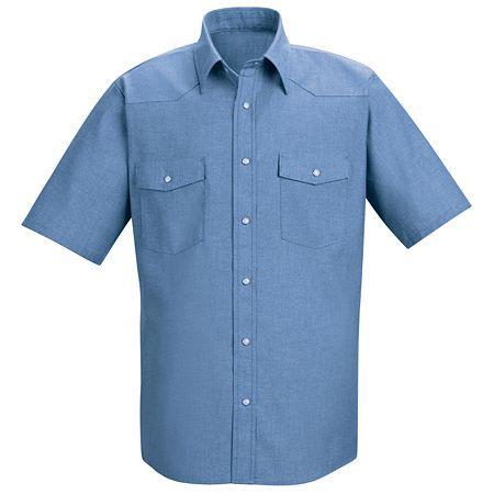Red Kap Short-sleeve Deluxe Western Style Shirt