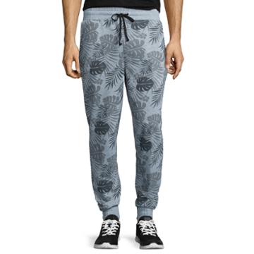 Hollywood Tropical Print Jogger Pants