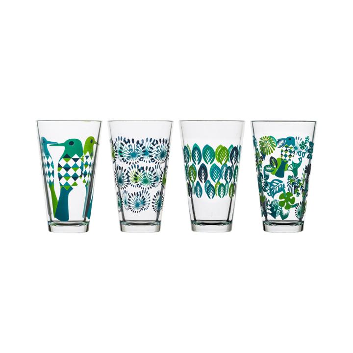 Sagaform Fantasy Set Of 4 Large Glasses