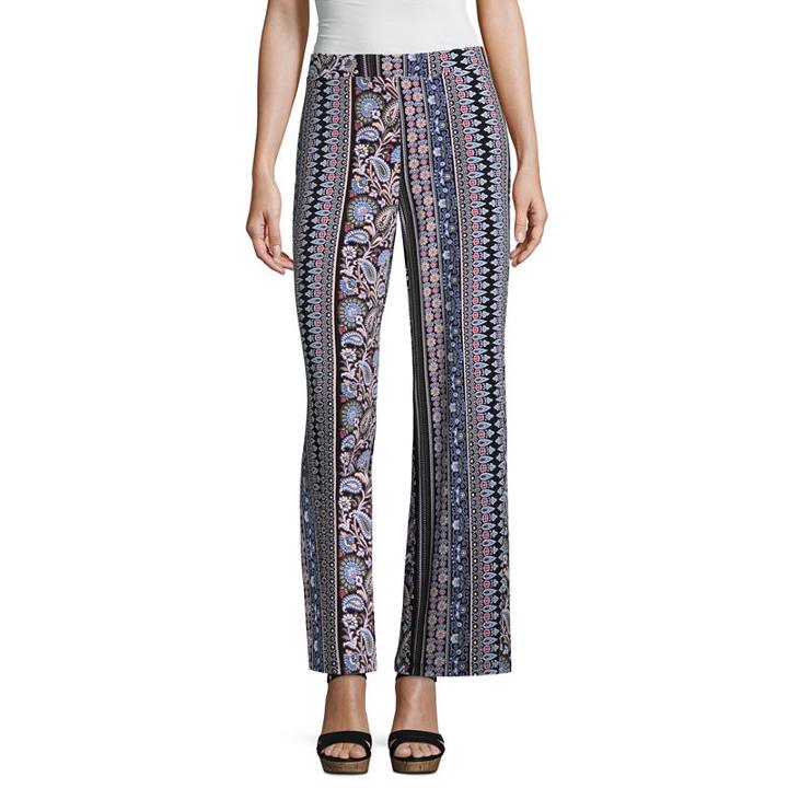 Liz Claiborne Wide Leg Knit Pants