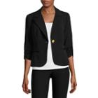 Hollywould Fitted Fit Woven Blazer - Juniors