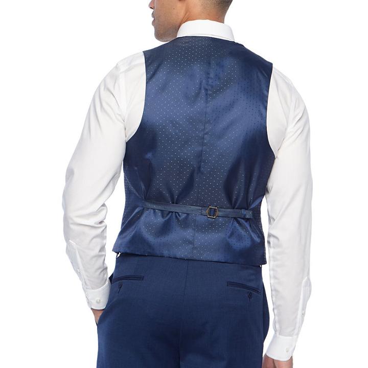 Collection By Michael Strahan Classic Fit Stretch Suit Vest