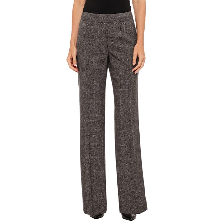 Black Label By Evan-picone Classic Fit Trousers