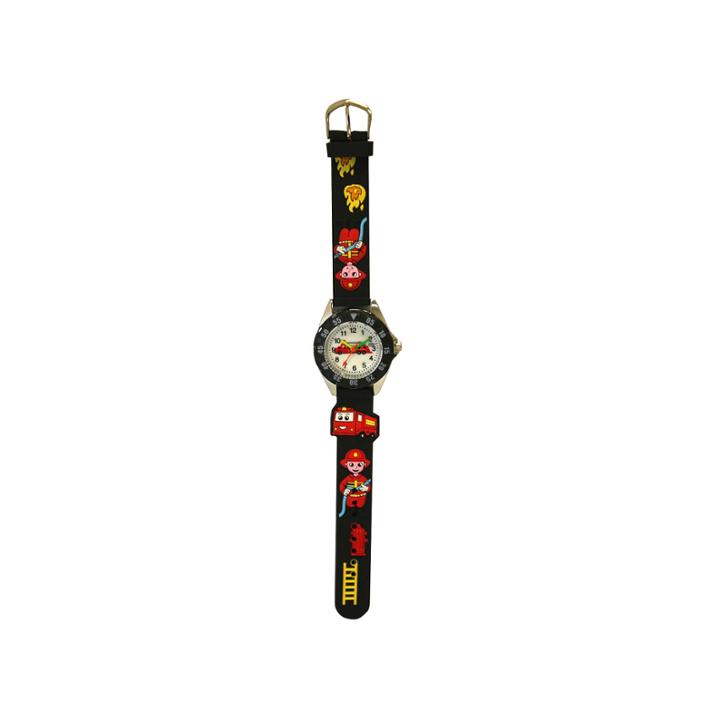 Olivia Pratt Firefighter Unisex Black Strap Watch-17184