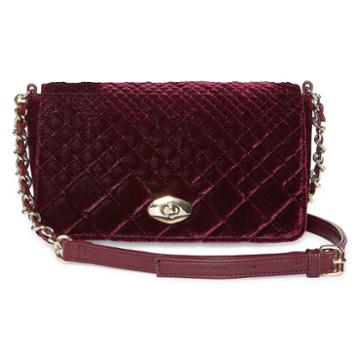 Latique Diamond Velvet Crossbody Bag