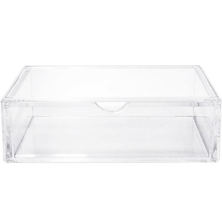 Sorbus Xl Acrylic Stackable Cosmetic Organizer - 1 Drawer