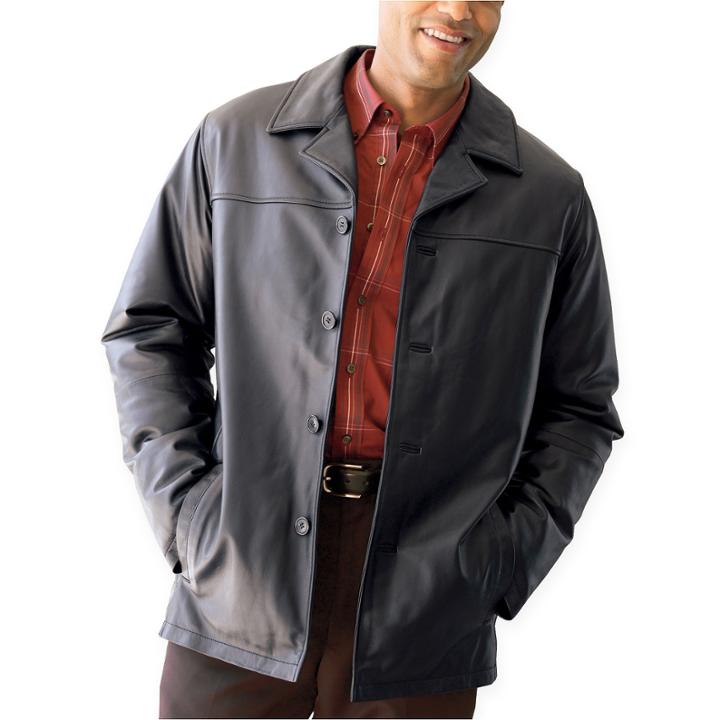 Excelled Lambskin Car Coat