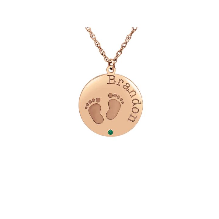Womens Multi Color Multi Stone 14k Gold Over Silver Pendant Necklace