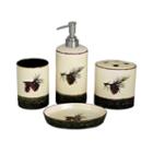 Hiend Accents Pinecone 4-pc. Bath Accessory Set