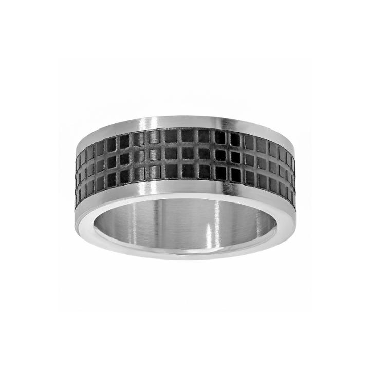 Mens Two-tone Stainless Steel Band
