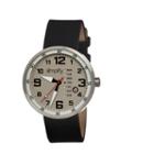 Simplify Mens The 800 Black Leather-band Grey Dial Watch With Day & Date Sim0801
