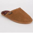 Muk Luks Dave Printed Berber Suede Slippers