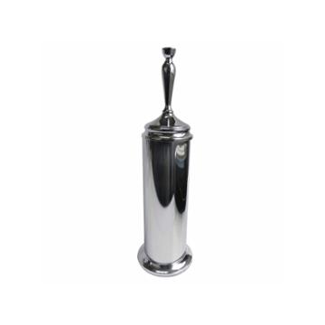Elegant Chrome Rounded Toilet Brush