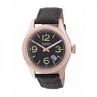 Heritor Unisex Black Strap Watch-herhr7106