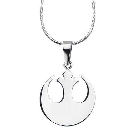 Star Wars Rebel Symbol Stainless Steel Pendant Necklace