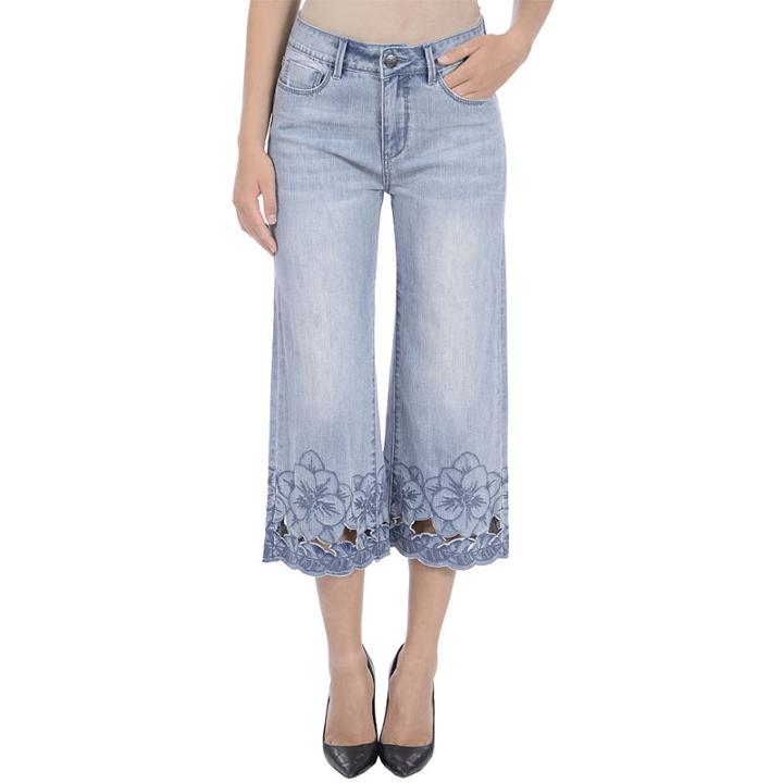 Lola Jeans Laurel High-rise Culotte - Plus