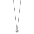 Womens 2-pack 1 3/4 Ct. T.w. White Moissanite Round Pendant Necklace Set