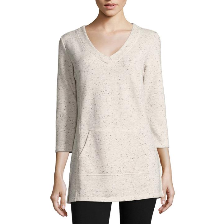 Liz Claiborne Kangaroo Pocket Tunic Top