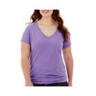 Arizona Short-sleeve V-neck T-shirt - Plus