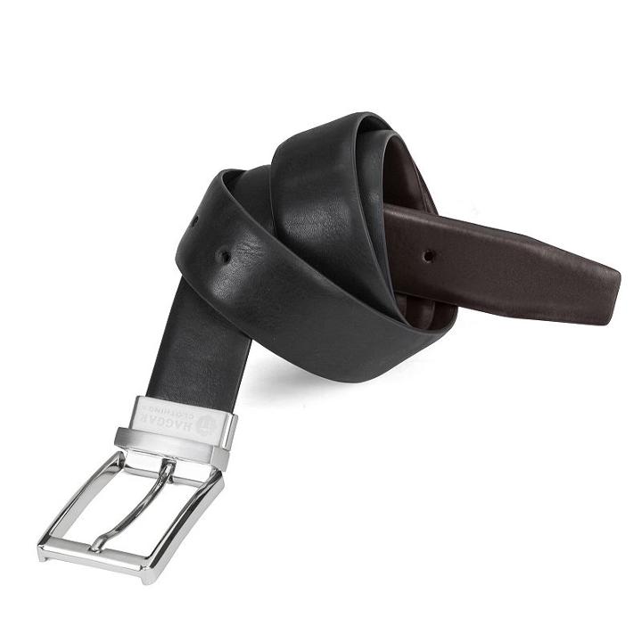 Haggar Mens Reversible Belt