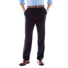Stafford Executive Super 100 Wool Flat-front Suit Pants - Slim Fit