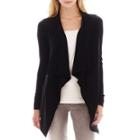 A.n.a Long-sleeve Textured Flyaway Cardigan Sweater