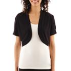 R & K Originals Short-sleeve Bolero Shrug