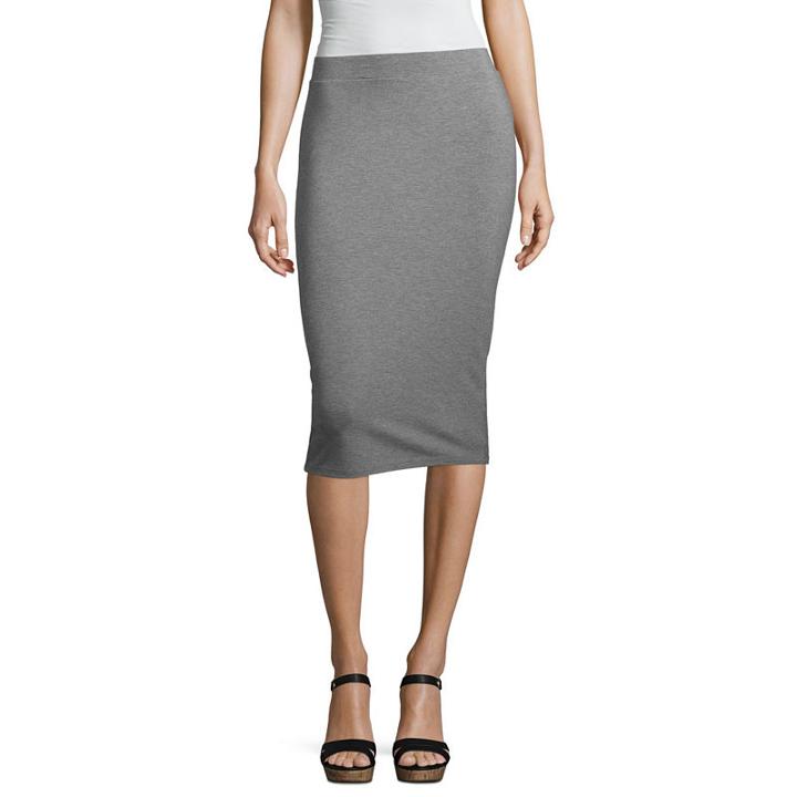 Liz Claiborne Studio Knit Midi Skirt