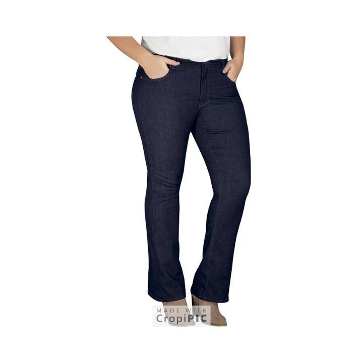 Dickies Perfect Shape Bootcut Stretch Denim Jean - Plus