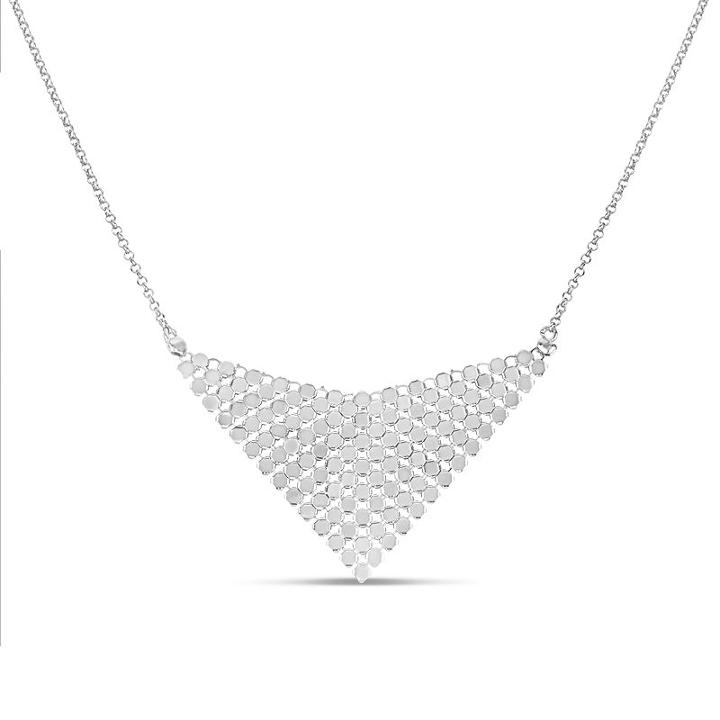 Made In Italy Sterling Silver Solid Cable 18 Inch Chain Necklace
