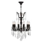 Versailles Collection 10 Light Flemish Brass Finish And Clear Crystal Chandelier