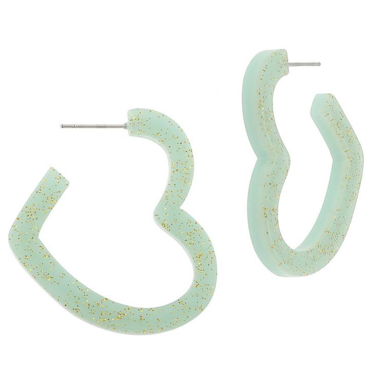 Decree 1 1/2 Inch Hoop Earrings