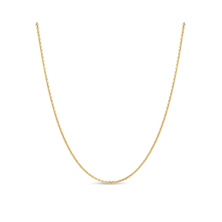 Made In Italy Gold Over Silver 20 Inch Chain Necklace
