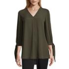 Worthington Tie Sleeve Tunic