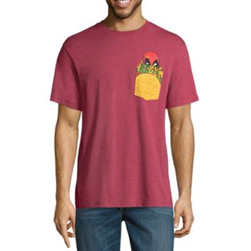 Deadpool Taco Pocket Graphic Tee