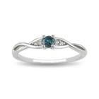 Blue Diamond, 1/7 Ct. T.w. Ring