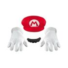 Super Mario Bros. - Mario Hat Gloves And Mustachekit Adult