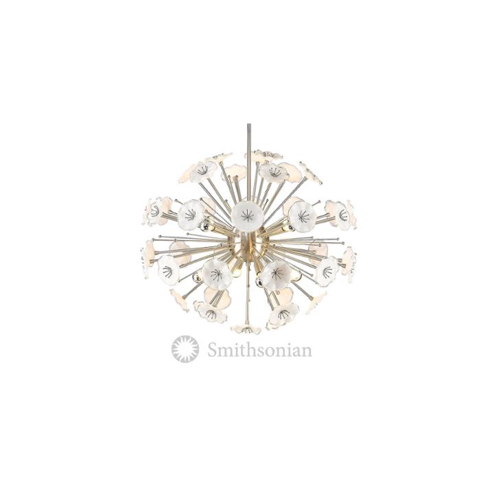 8-light Pendant In Pewter