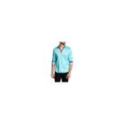 Tr Premium Solid Turquoise And Red Contrast Slim Fit Dress Shirts