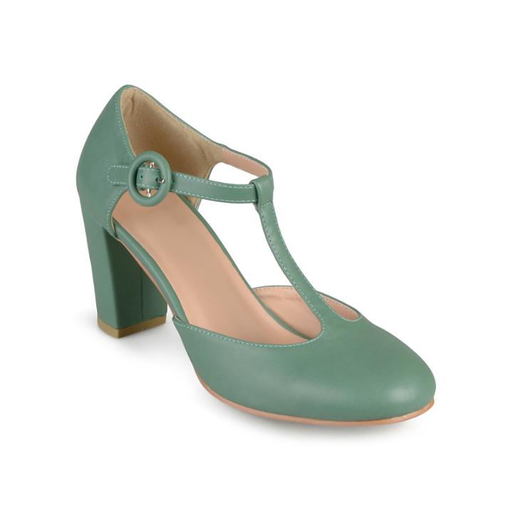 Journee Collection Talie T-strap Pumps