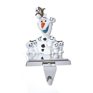 Kurt Adler Disney Frozen Olaf Stocking Hanger With Retractable Hook