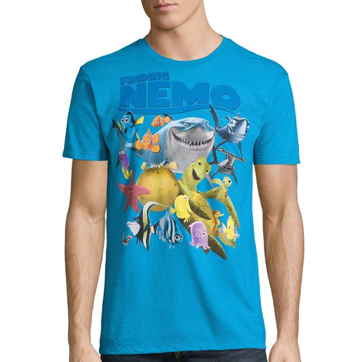Disney Collection Pixar Short-sleeve Finding Nemo Friends Tee