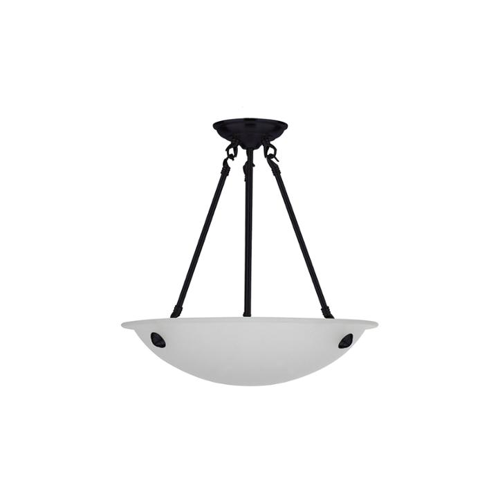 Kirsten 3-light Bronze Chandelier