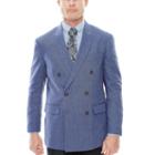 Stafford Linen-cotton Double-breasted Sport Coat - Classic Fit
