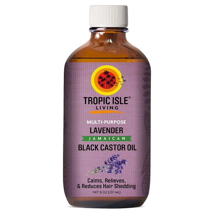 Tropic Isle Lavender Castor Oil Hair Oil - 8 Oz.