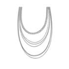 Silver Multi-layer Necklace