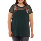 Self Esteem Tunic Top Juniors Plus