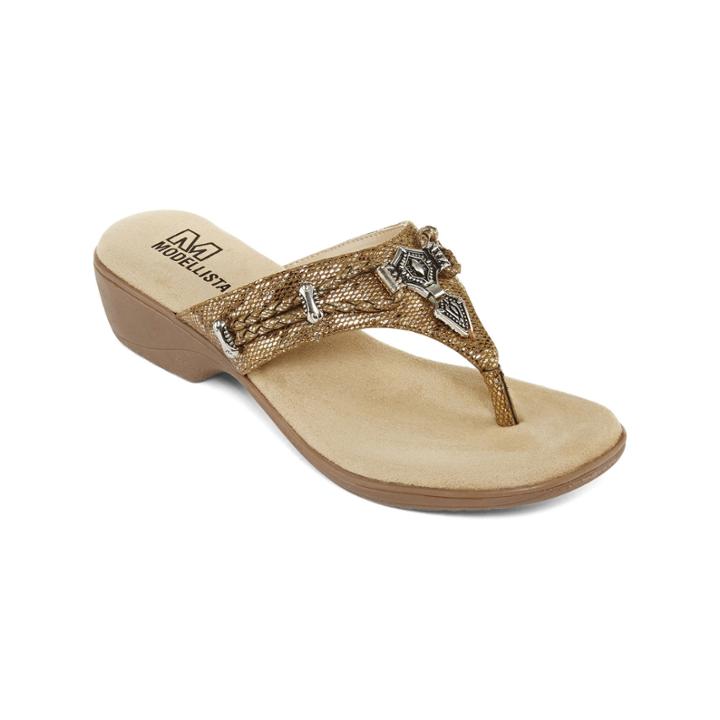 Modellista Kaiser Embellished Flip Flops